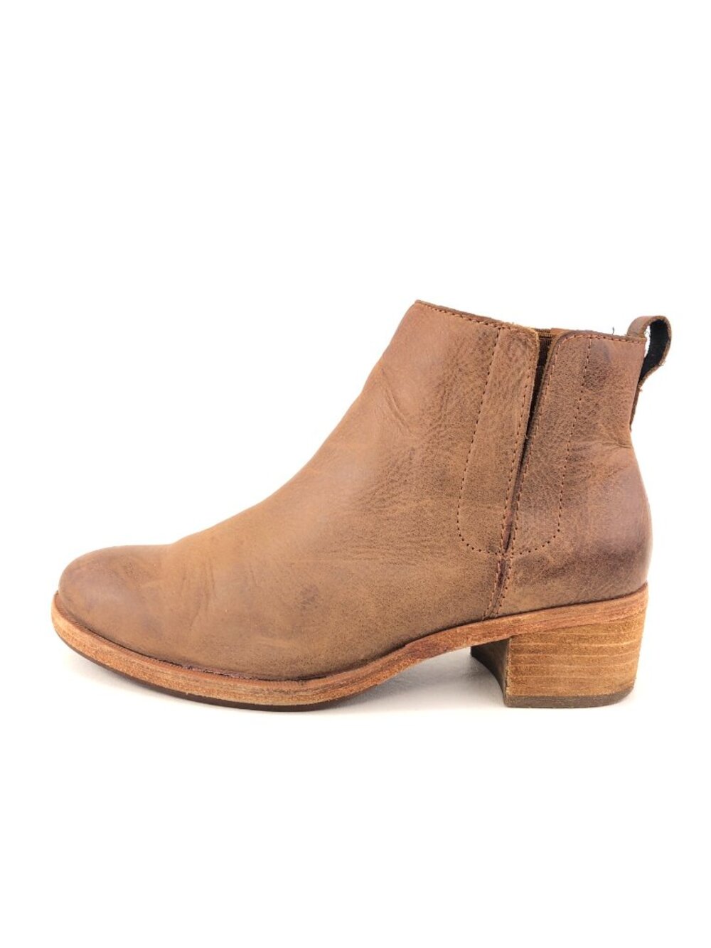 Kork-Ease Mindo Brown Leather Ankle Boots 7M